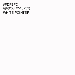 #FDFBFC - White Pointer Color Image